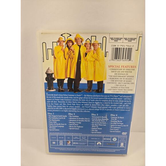 Frasier: The Second Season DVD Box Set - Picture 2 of 2